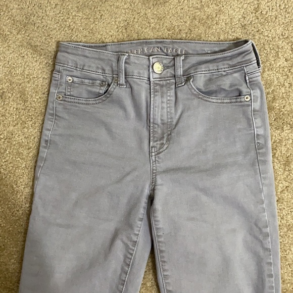 AE Grey High Rise Jegging - Picture 4 of 6